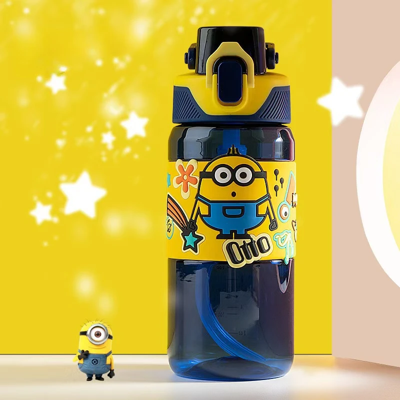 Миньон анимация периферийный мультяшный милый Утконос Соломка для воды кавайная