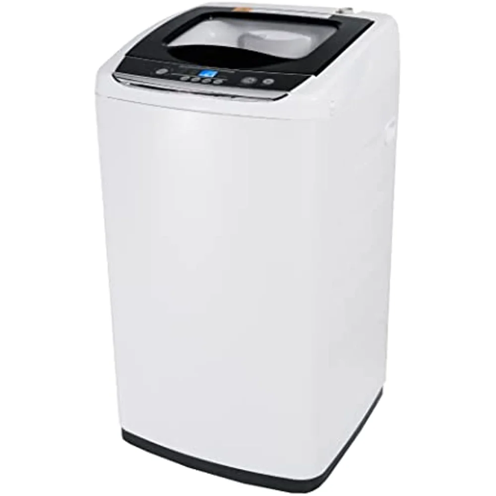

Небольшая Портативная стиральная машина, стиральная машина для домашнего использования, Портативная стиральная машина 0,9 куб. Фут. С 5 циклами