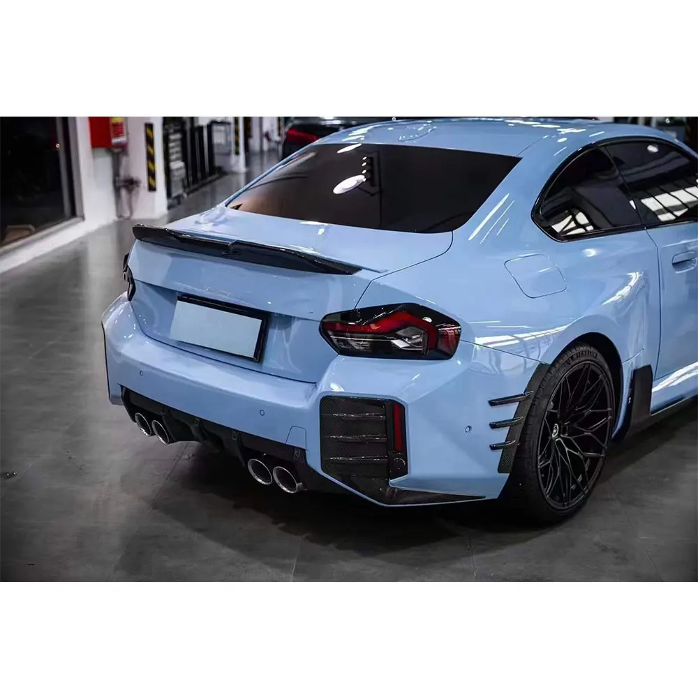 MP Style Dry Carbon Fiber Bodykit Передний бампер Решетка губ Боковая юбка Сплиттер Задний