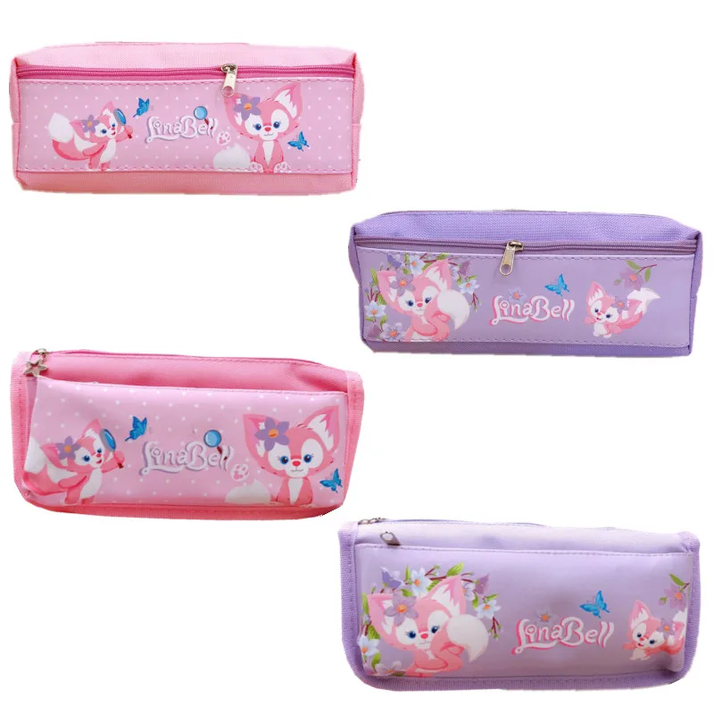 Disney Linabell кавайный чехол для карандаша мультяшный большой объем студентов