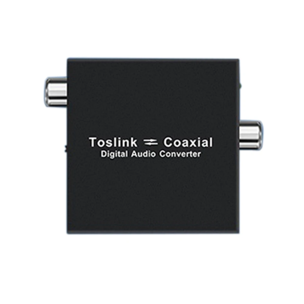 

Digital Audio Converter Bi-Directional RCA Digital Coaxial to Optical Toslink Converter Optical SPDIF Toslink to Coaxial