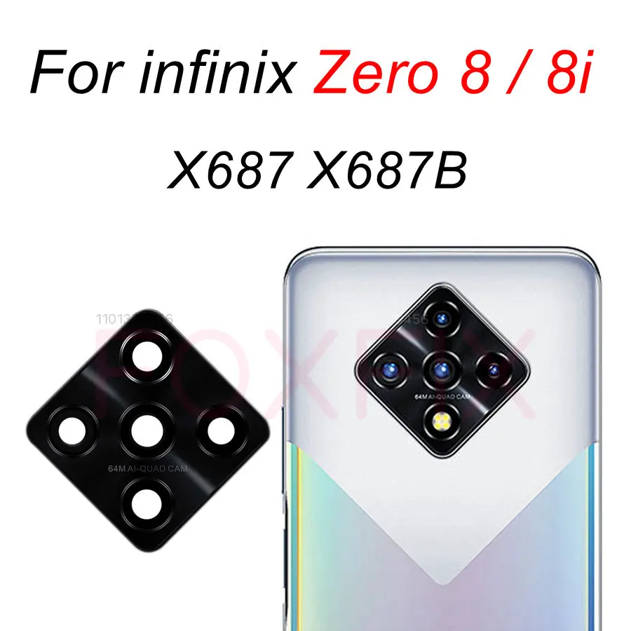 

Фотостекло для infinix Zero 8 8i X687 X687B Замена + клейкая наклейка