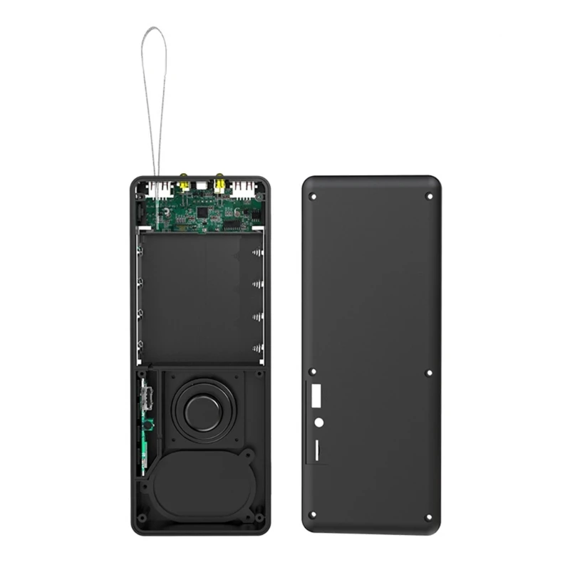 

8x18650 Battery Holder Plastic Shells Box LED Display QC3.0 AFC SFCP PE+ 1.1&2.0 Fast Charging Protocol Speaker