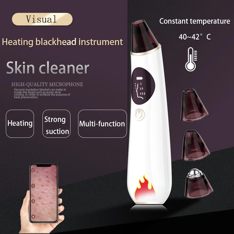 

WiFi камера визуальное удаление черных точек вакуумное всасывание электрические черные пятна акне очищающее средство против прыщей USB нагре...