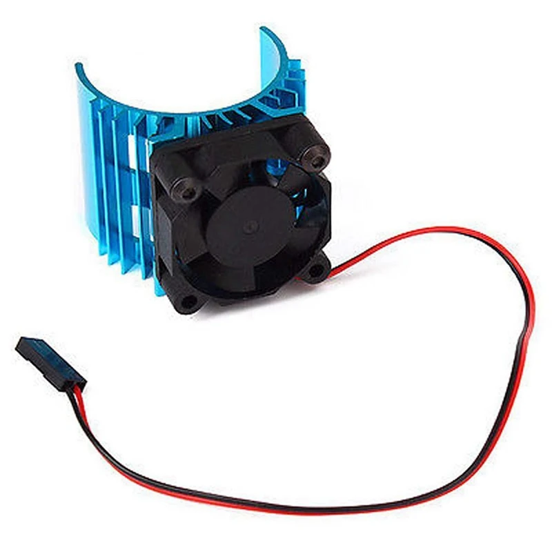

20X Meta Heat Sink With 5V Cooling Fan For 1/10 RC Car 540 550 3650 Size Motor