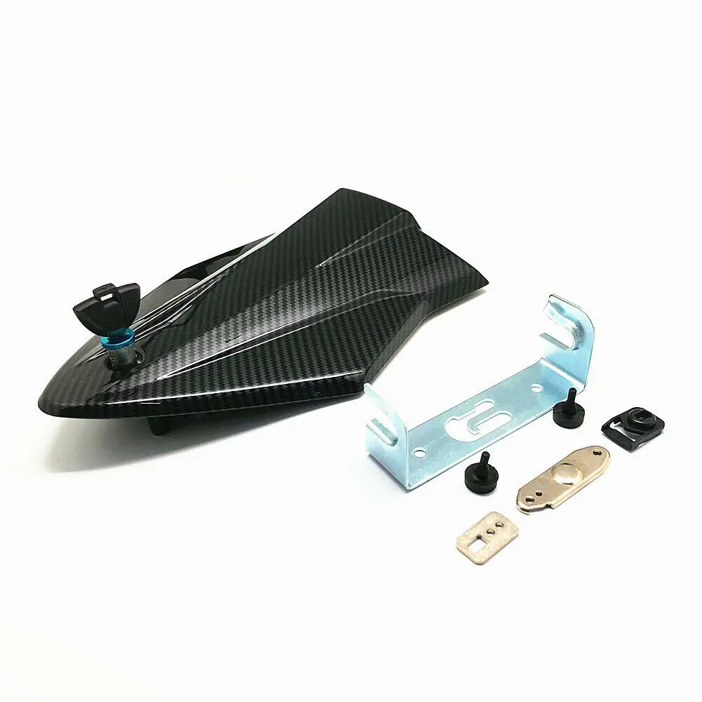 

For BMW S1000RR 2015-2018 Hydro Dipped Carbon Fiber Finish Rear Passenger Seat Back Fairing Lock Key