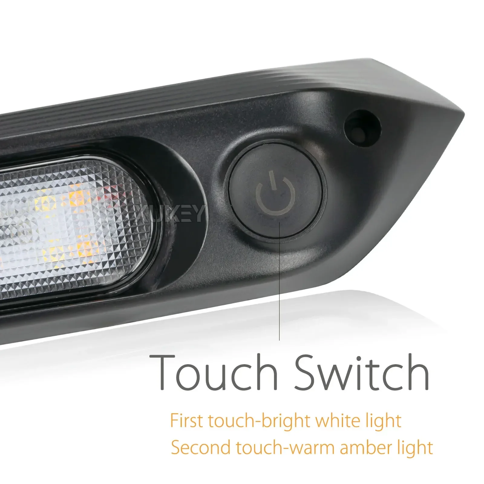 WANWUXIN двухцветный 285 мм 12 В-24 В тент для крыльца янтарно-белый водонепроницаемый с