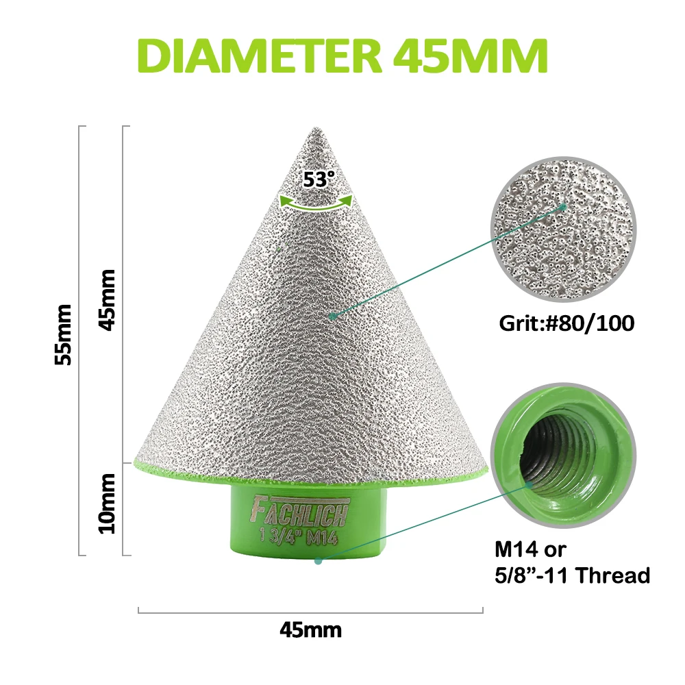 

FACHLICH Фрезерные фаски 20-82 мм