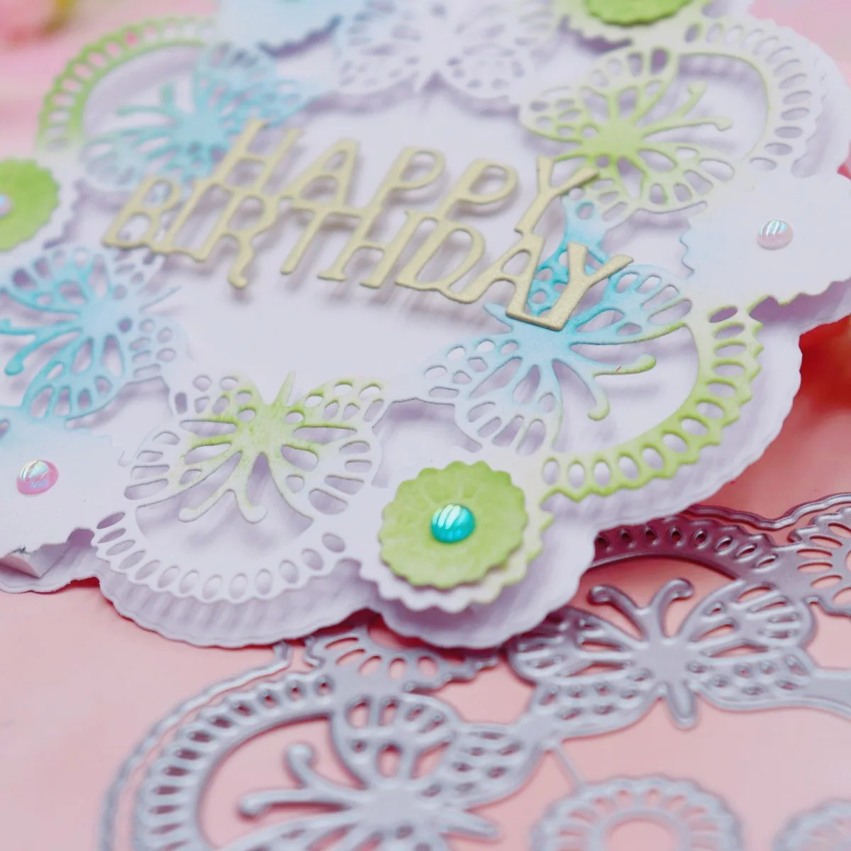 Butterfly Flower Metal Die Cutters for Scrapbooking Templates Blade Punch Stencils Crafts Cutting Dies 2024 New Arrivals