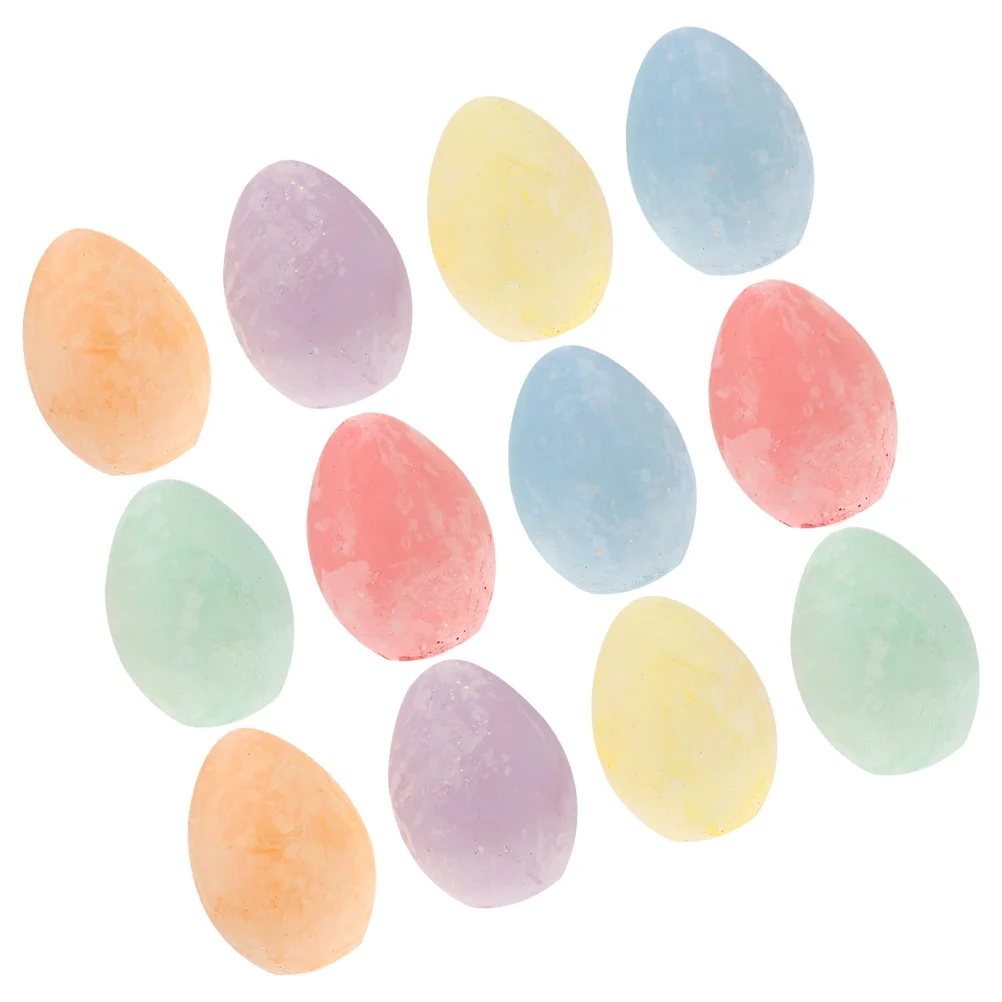 12 шт. меловые ручки для яиц граффити без пыли мелки классной доски сульфат