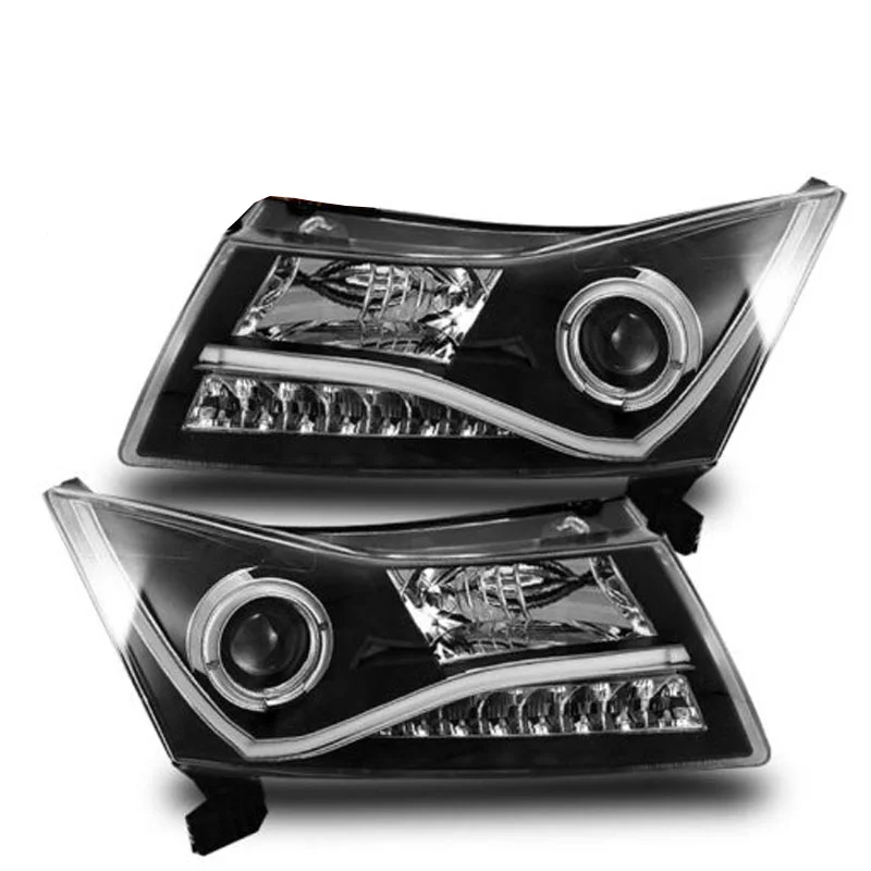 

Guwo Auto Parts Black LED Head Lamp Headlight YAA-KLC-0163B For Chevrolet Cruze 2010-2014