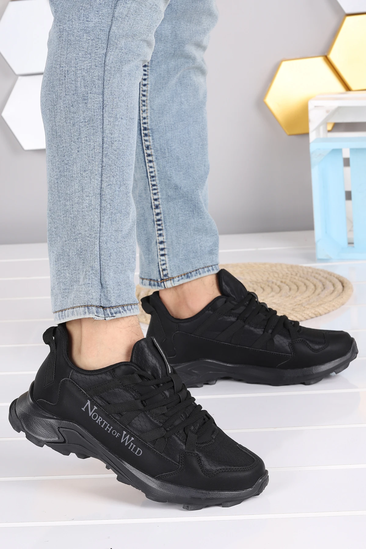 

North of Wild Bagan Daily Laced Memory Insole Men 'S Sports Shoes