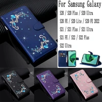 sunjolly mobile phone cases covers for samsung galaxy s22 s21 s20 plus ultra fe 2022 case cover coque flip wallet for galaxy