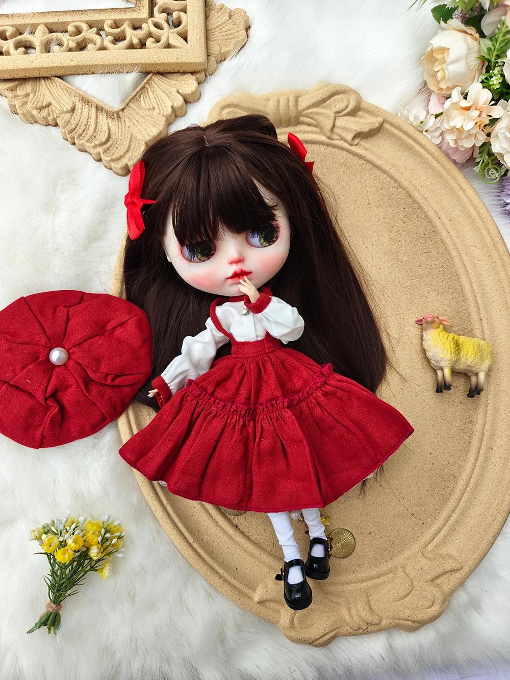 Новая одежда для куклы Блайт ручной работы OB22 OB24 AZONE Blyth аксессуары кукол платье