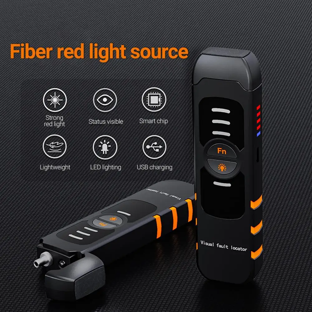 

Optical Fiber Tester Professional Universal High Performance for Network Fiber Optic Tester Pen Optical Fiber Fault-Locator