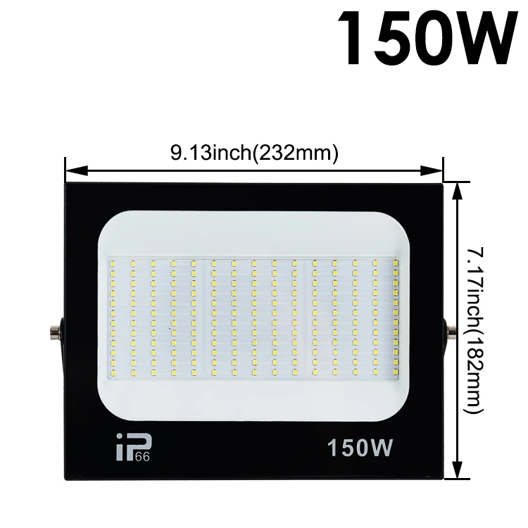 

LED прожектор 100-200 Вт IP66 наружный водонепроницаемый 6500К