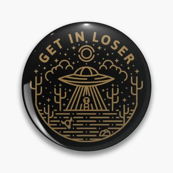 

Get In Loser Customizable Soft Button Pin Decor Brooch Lapel Pin Collar Hat Funny Cute Gift Badge Creative Metal Cartoon