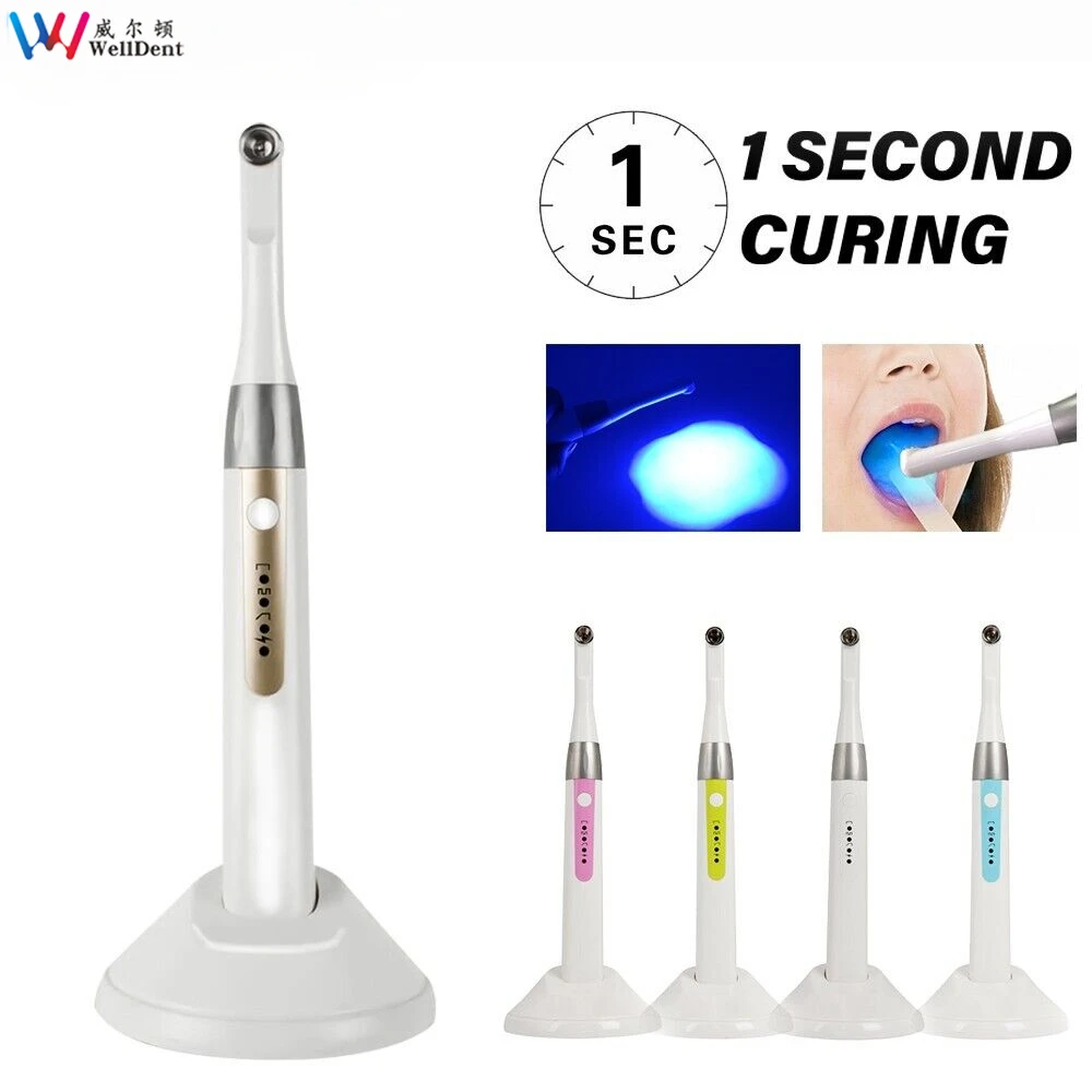Стоматологический 1-секундный беспроводной светоотверждаемый светодиодный