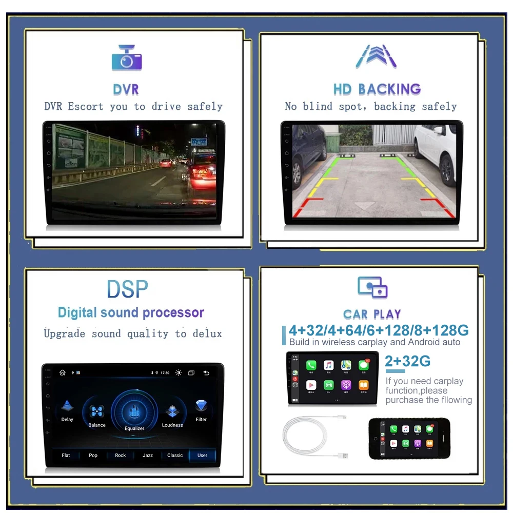 Автомобильное радио DSP IPS Android 11 0 Carplay 4G WIFI мультимедийная GPS-навигация Bluetooth для LADA