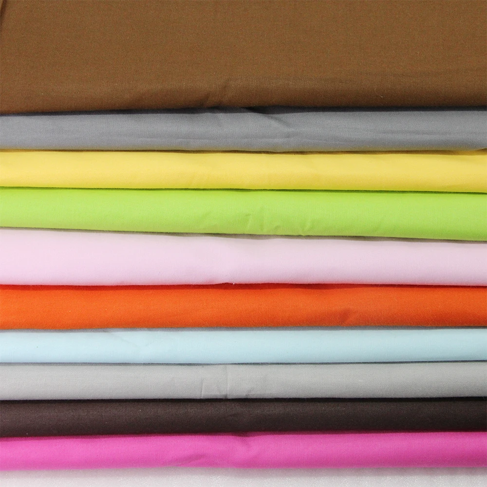 Простое однотонное лоскутное одеяло из 165 чистого хлопка 50 * 100% см | Дом и сад