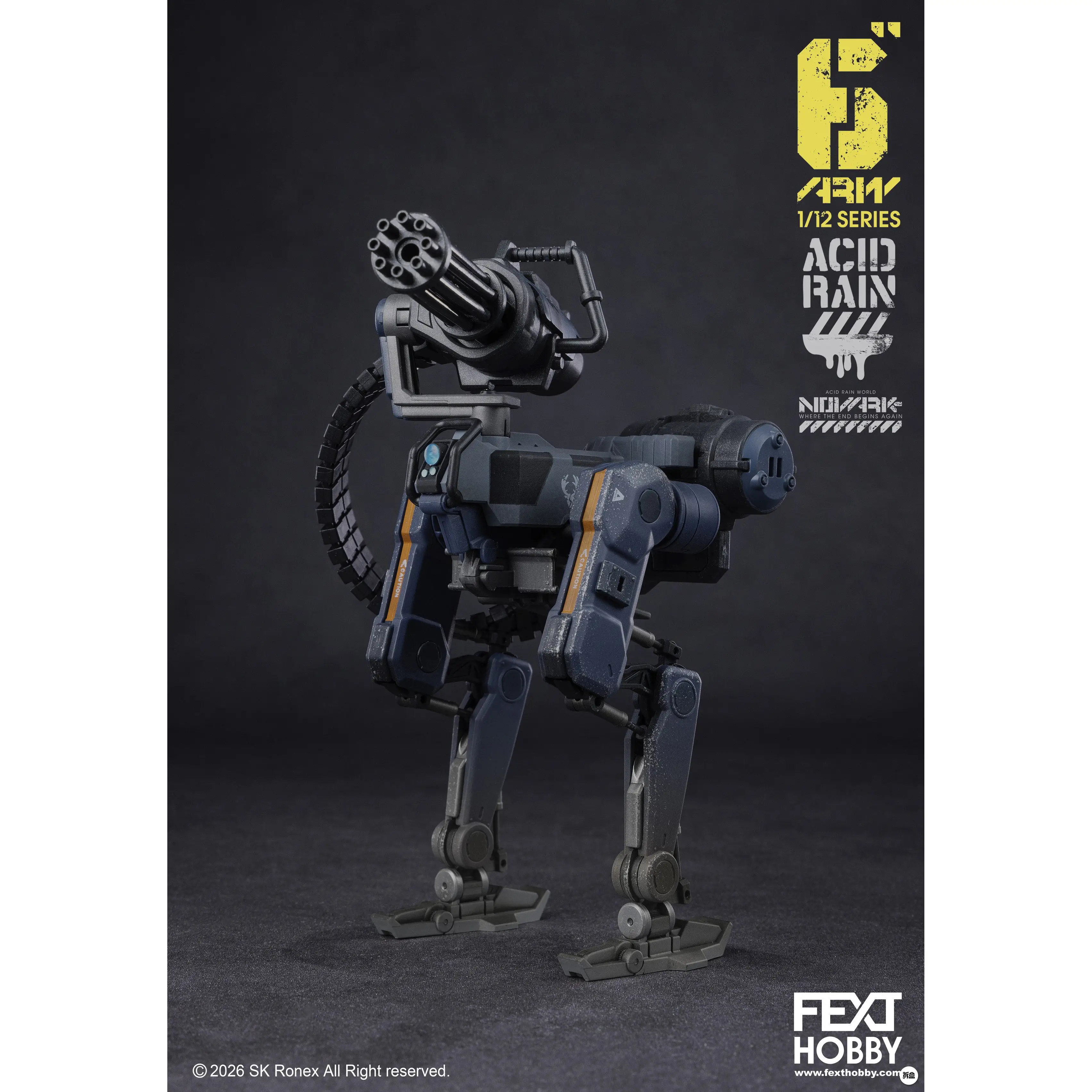 Коллекционная фигурка Acid Rain War 6-дюймовая NOVARK 2.0 Ostrich-foot Vehicle FXH-ARV-002ABC OT-3mbl (art.: 3920da79a41af) - 3920da79a41af