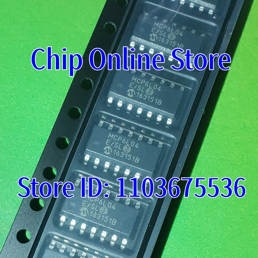 5 ~ 100 шт. MCP6L04-E/SL MCP6L04T-E/SL MCP6L04 SOIC14 новый оригинальный операционный усилитель