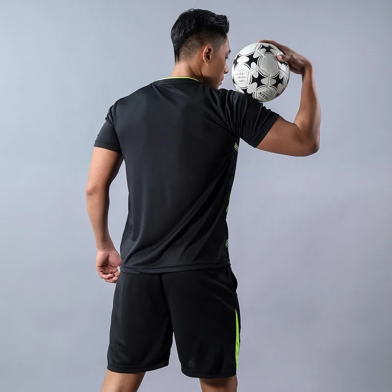 Chrlck Мужские Комплекты Для Бега Дышащая Быстросохнущая Одежда Фитнеса Спортивные