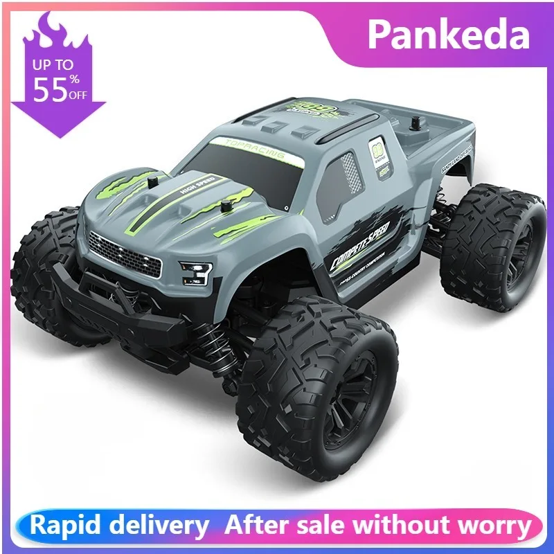 

RC Cars 1/18 Scale 4WD Off-Road Monster Trucks with 40KM/H High Speed, 2.4 GHz Remote-Controlled Electric All Terrain Car Toys