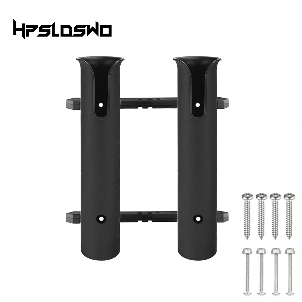 

ABS Plastic Fishing Rod Pole Holder Portable Lightweight Fishing Rod Spinning Durable Tube Mount Bracket Socket Rack Accessories