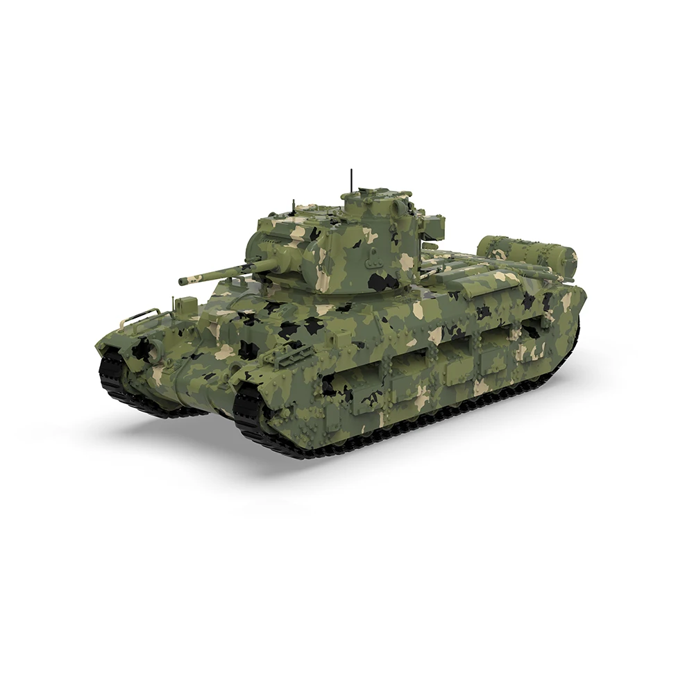 

SSMODEL 120571 V1.7 1:120, набор 3D печатных моделей из смолы, британская модель, Mk IIA Matilda III(A12)