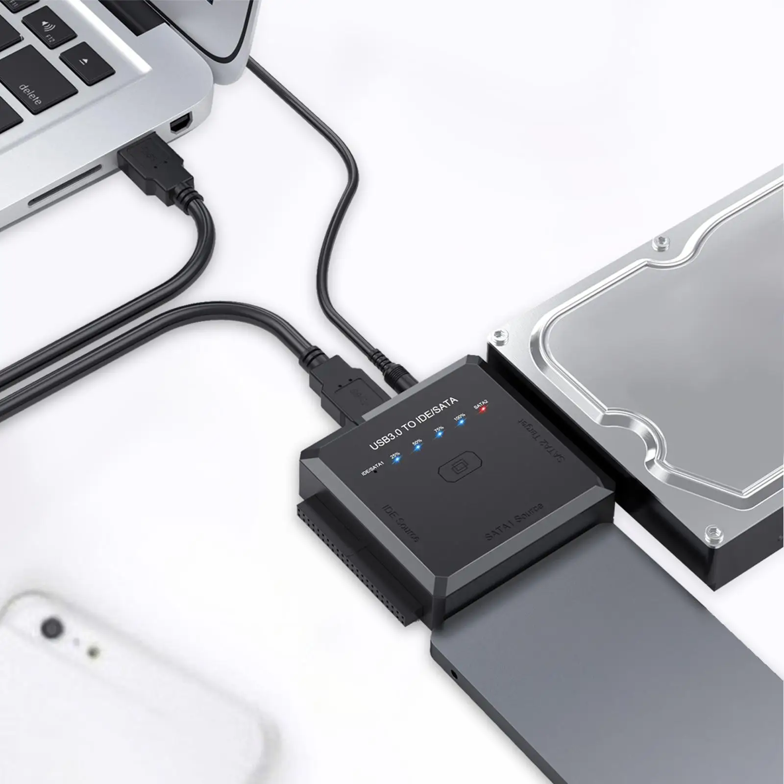

Переходник USB 2,5 в IDE/SATA, универсальный usb-переходник