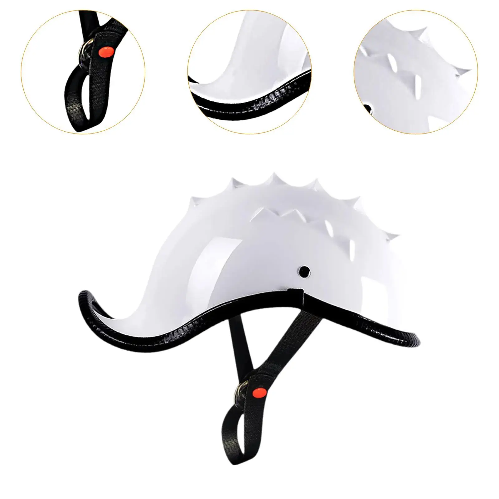 Половина лица с черепом шлем быстросъемная пряжка мотоциклетный полушлем в