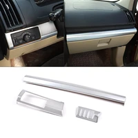 for land rover freelander 2 2007 15 abs chrome car central control dashboard panel decorative stickers car interior accessories