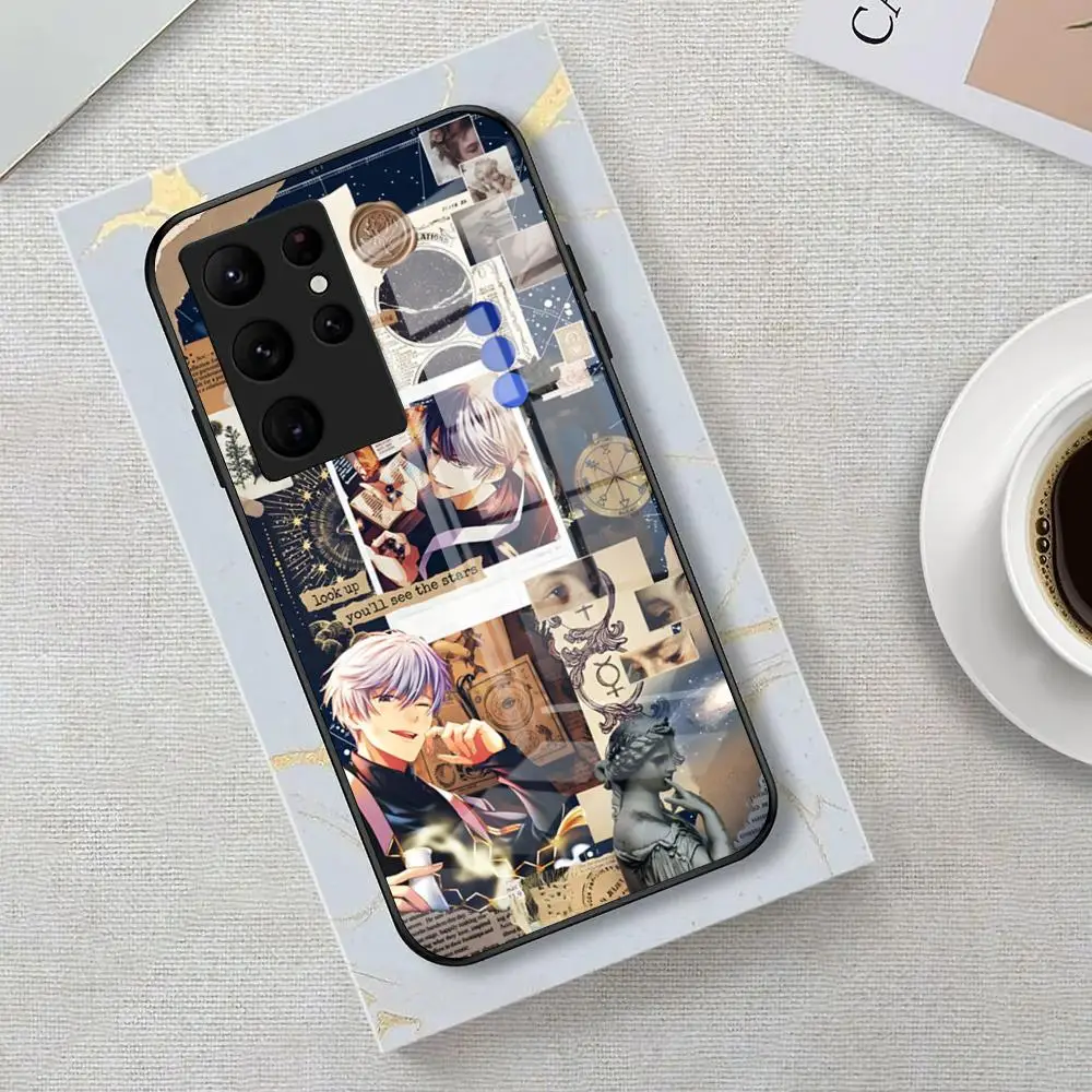 Фото Чехол для телефона Game Obey Me для Samsung S26 S25 Edge S24 S23 S22 Ultra Plus Fe A57 A37 A17 A56 5G, стеклянная крышка №2