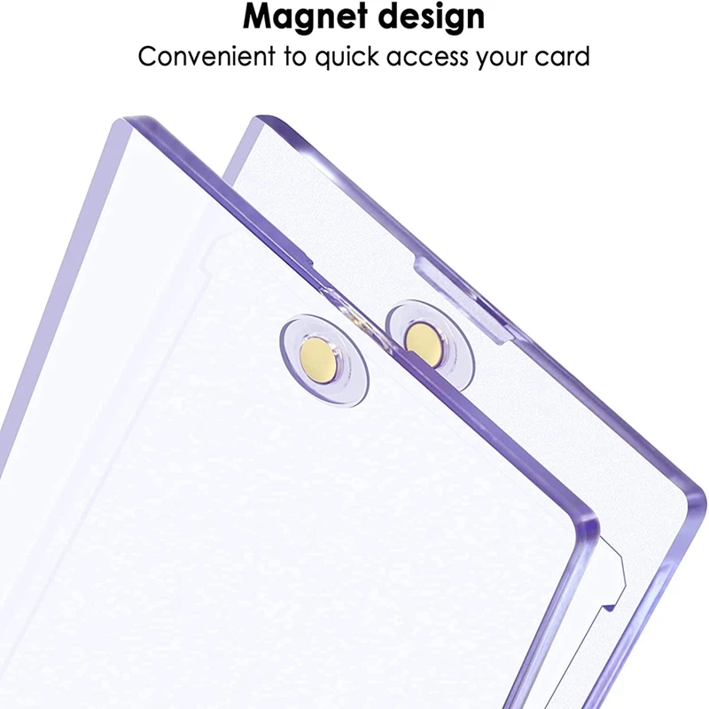

Магнитный телефон с 24 отсчетом для торговых карт, защитный чехол для бейсбольной карты, магнитные погрузчики для планшетов