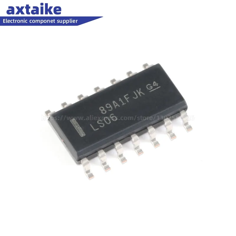 

5PCS SN74LS06 SN74LS06DR LS06 SOIC-14 High Voltage Output Six Inverting Buffer/Driver Brand New Authentic