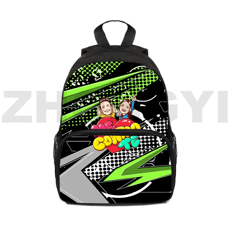 

Fashion Canvas Me Contro Te School Bag for Student Kawaii Cartoon Bookbag 12/16 Inch Me Contro Te Primary Kindergarten Backpacks