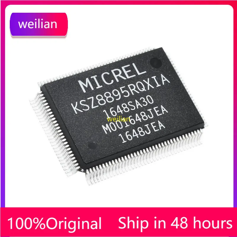 

Контроллер KSZ8895MQXCA PQFP-128 KSZ8895, чип интегральной схемы, абсолютно новый оригинальный, бесплатная доставка, 1 шт.