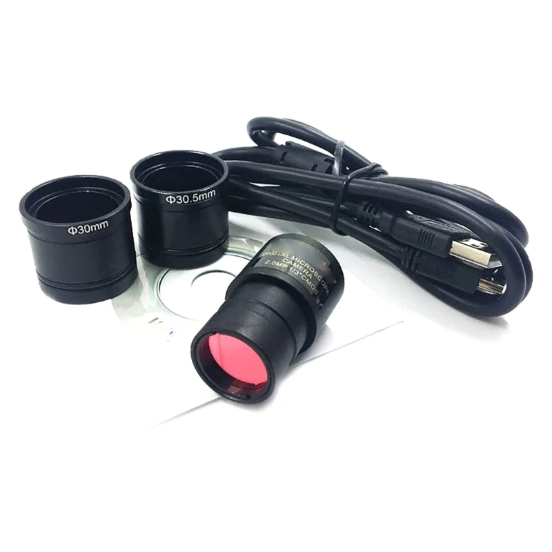 

2MP CMOS Digital Microscope Imagers Digital Camera Adapter Ring- Captures High Resolution Image- for Science Education