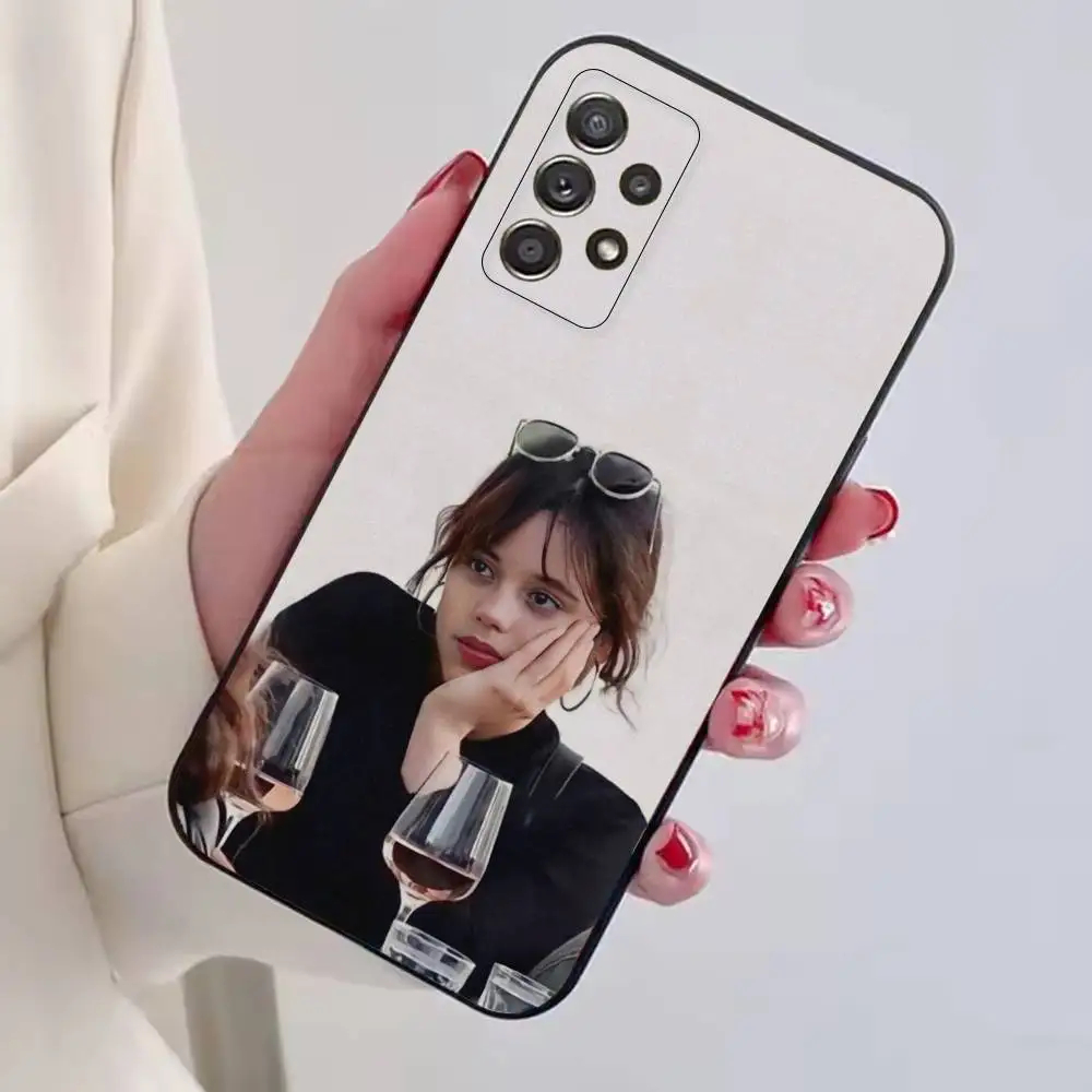 Чехол для телефона с изображением актрисы Дженны О'Ортеги для Samsung S25, S24, S21, S22, S23, S30, Ultra, S20, Plus, FE, мягкий силиконовый черный чехол (art.: 3920da277eb85) - 3920da277eb85