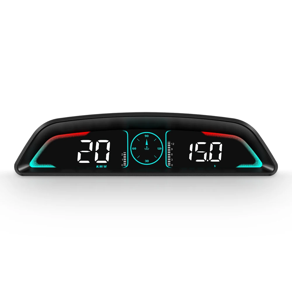 

B3 OBD HUD Цифровой Спидометр MPH И Км/ч Проекционный Дисплей Автомобильный Датчик С Температурой Воды И Тахометром Предупреж...