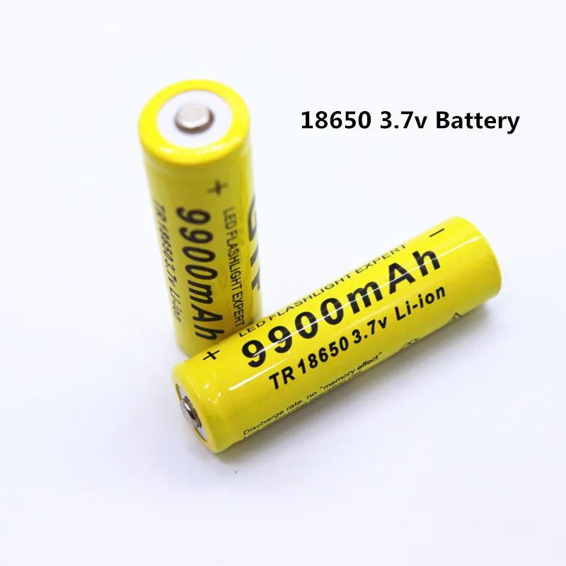

2023 New 18650 battery 3.7V 9900mAh rechargeable liion battery for Led flashlight Torch batery litio battery+ Free Shipping