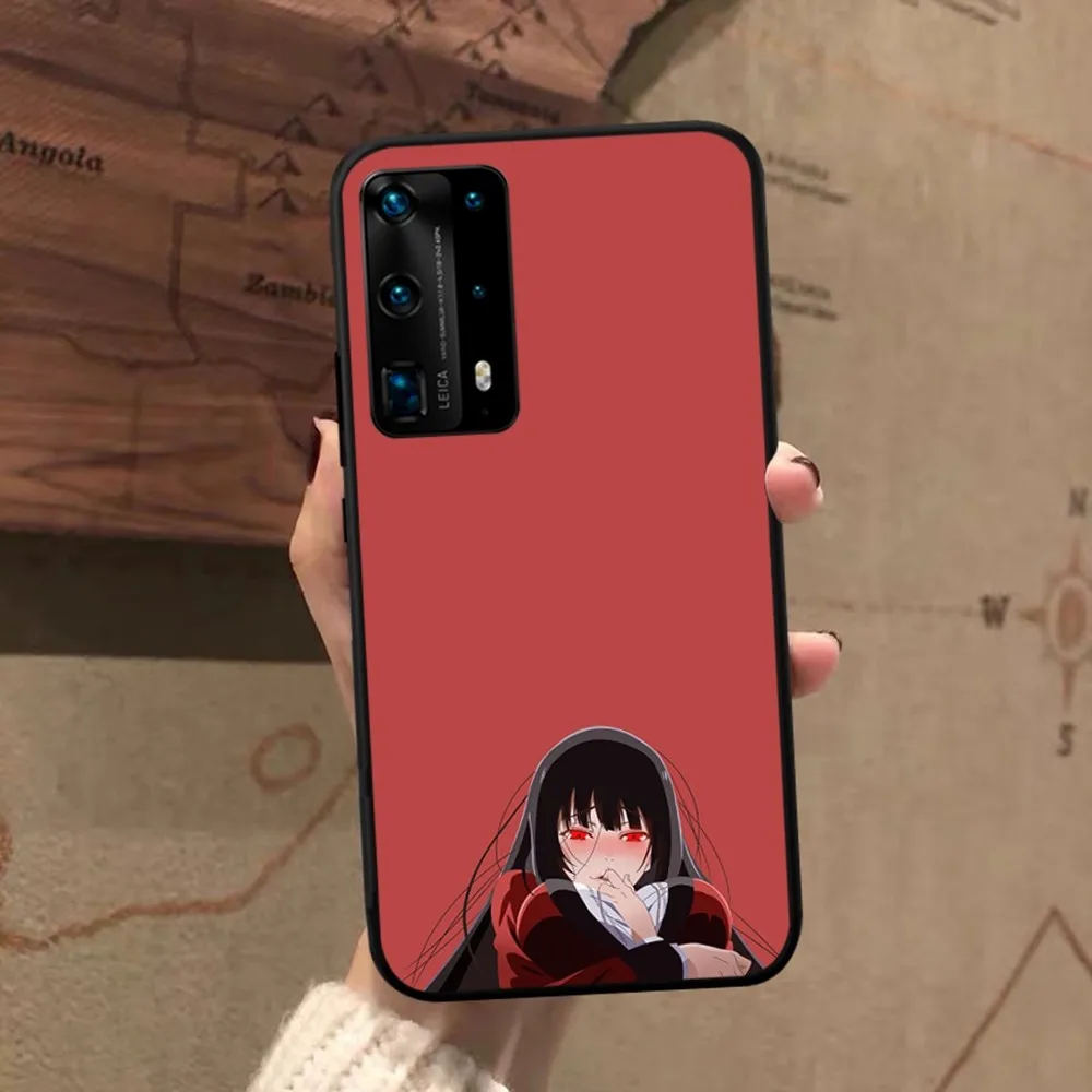 Japanese Anime Kakegurui Jabami Yumeko Phone Case For Huawei P 8 9 10 20 30 40 50 Pro Lite Psmart Honor lite 70 Mate 20lite