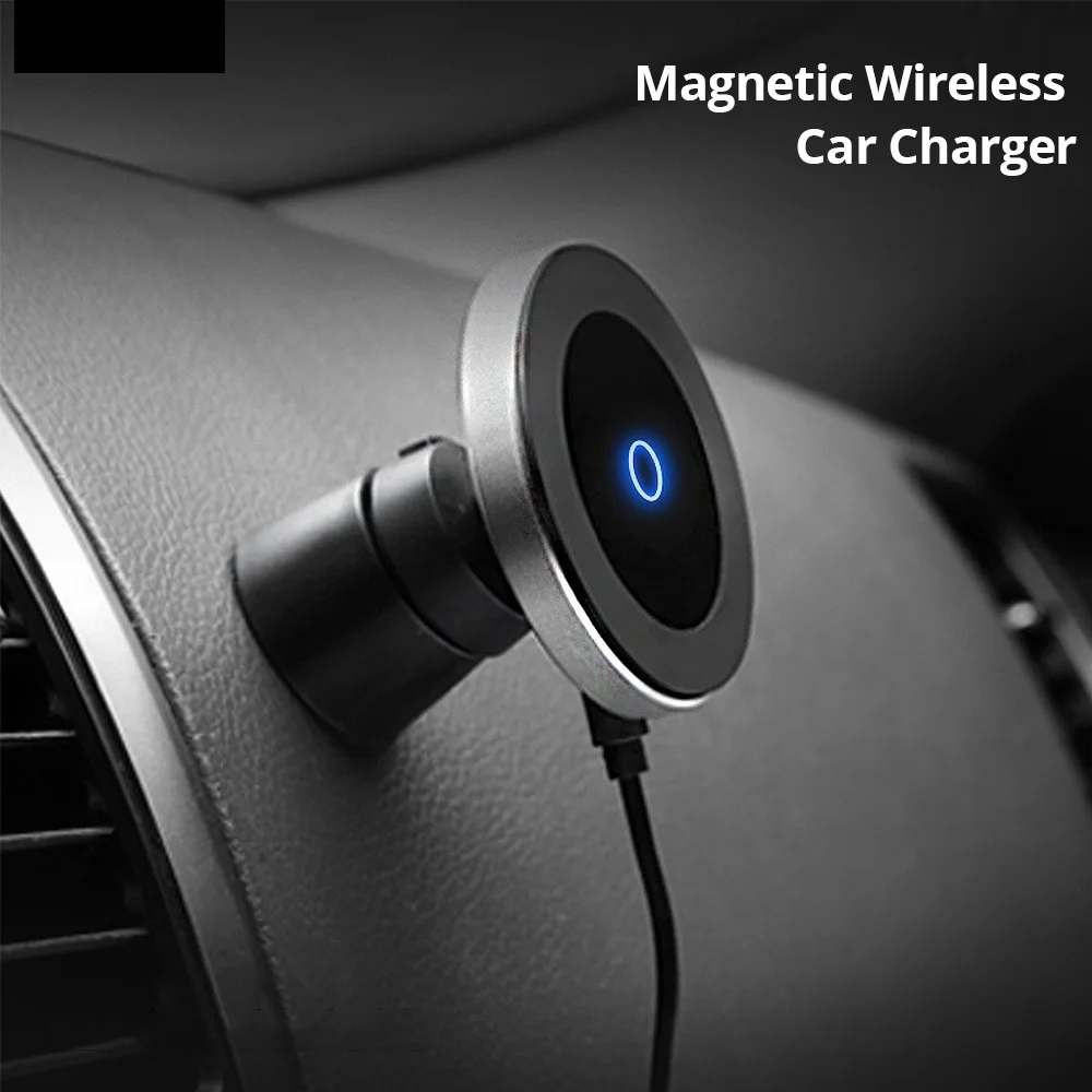 

Bonola Car Wireless Charger For iPhone11/11Pro/XsMax/Xr/8plus Qi Magnetic Fast Wireless Car Charger For SamsungS10/S9/Mi Note10