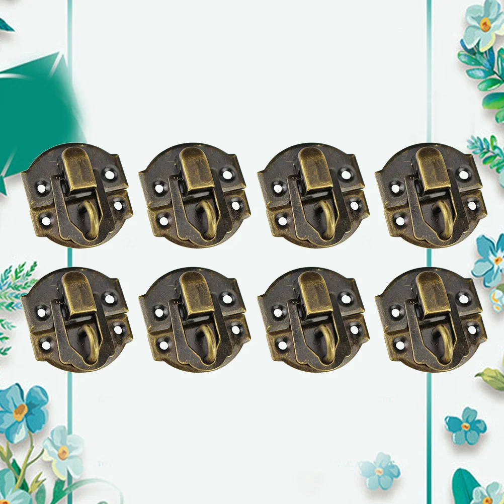 

Buckle Clasp Lock Haspbronze Gift Wooden Decorative Alloy Pad Hinges Metal Clip Box Hook Locks Latches Jewelrysmall