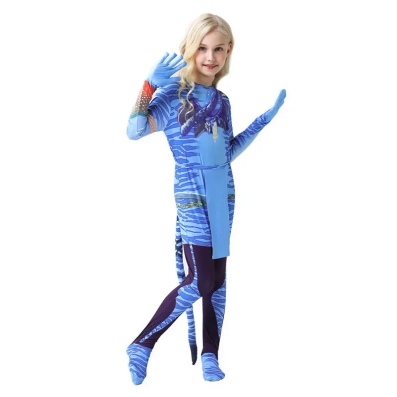 Новинка 2025 года 2 Нейтири косплей аниме костюмы на Хэллоуин для детей