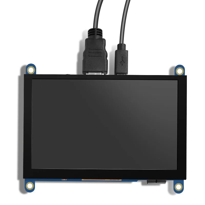 JLT 5 inch Monitor HDMI-Compatible 800 x 480 Capacitive Touch Screen LCD Display for Raspberry Pi 4 3B+/ PC/Banana Pi