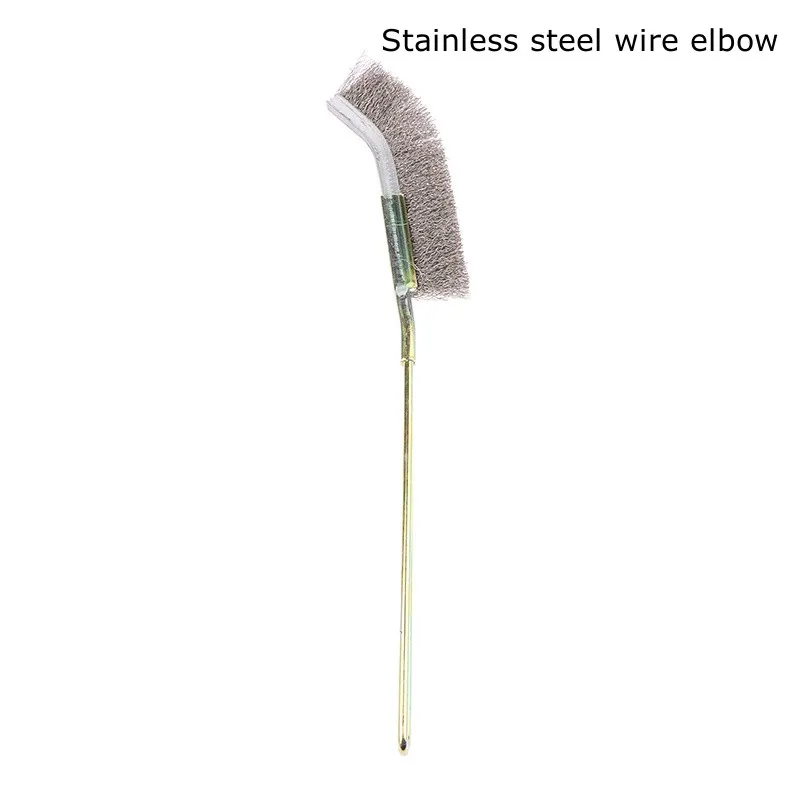 

Щетка из нержавеющей стали, щетка для чистки латуни, для полировки, удаления ржавчины, чистящий инструмент для медной проволоки, семья