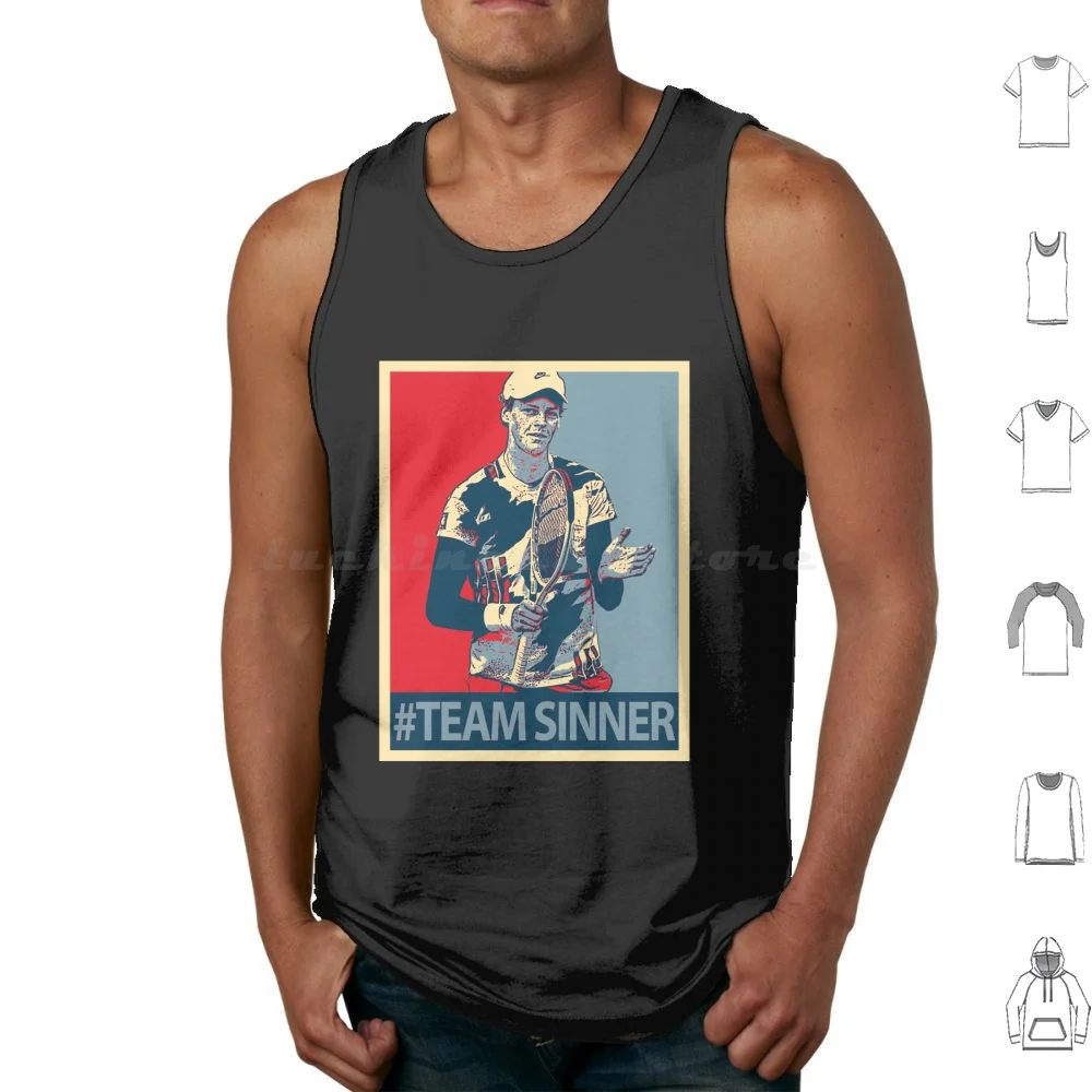 

Jannik Sinner Tank Tops Print Cotton Jannik Sinner Jannik Sinner Tennis Atp David Cup Us Open Team Sinner Italian Next