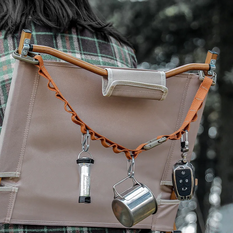 

Camping Rope Multi-Purpose Hanging Rope Tent Canopy Accessories Nylon Storage Accessories Plastic Steel D Buckle Camping Rope